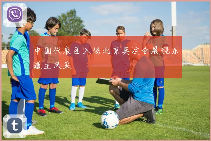 中国代表团入场北京奥运会展现东道主风采