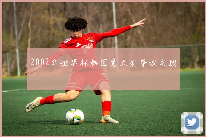 2002年世界杯韩国意大利争议之战