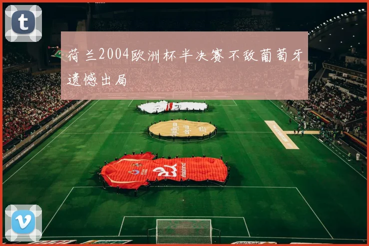 荷兰2004欧洲杯半决赛不敌葡萄牙遗憾出局