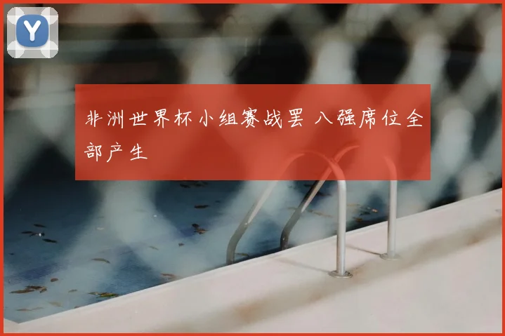 非洲世界杯小组赛战罢 八强席位全部产生