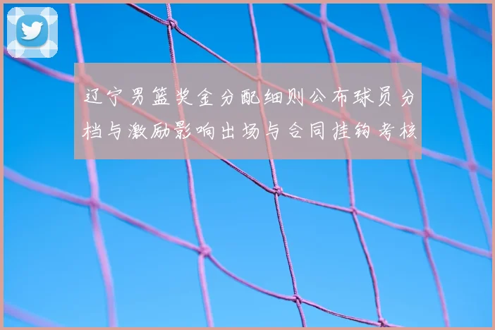 辽宁男篮奖金分配细则公布球员分档与激励影响出场与合同挂钩考核