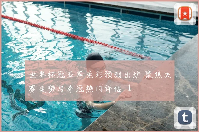 世界杯冠亚军竞彩预测出炉 聚焦决赛走势与夺冠热门评估_1